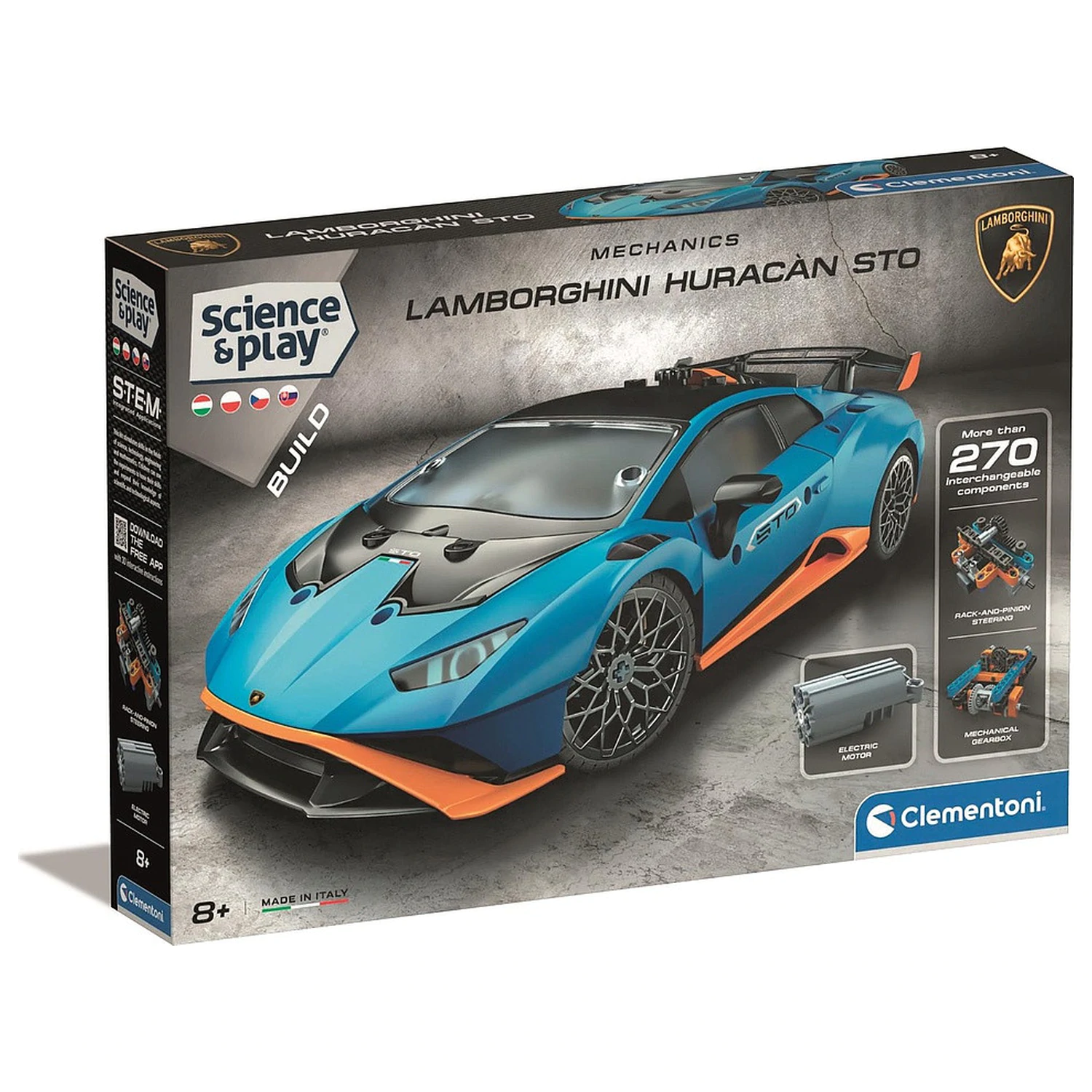 Lamborghini Huracan Mechanics Sports Car Building Kit product photo