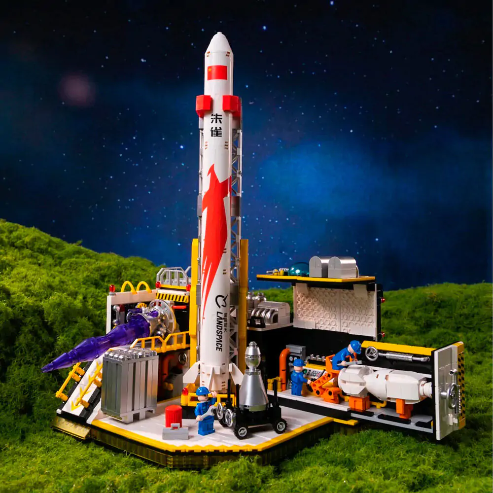 Landspace-Rocket Construction Kit 1284pcs product photo