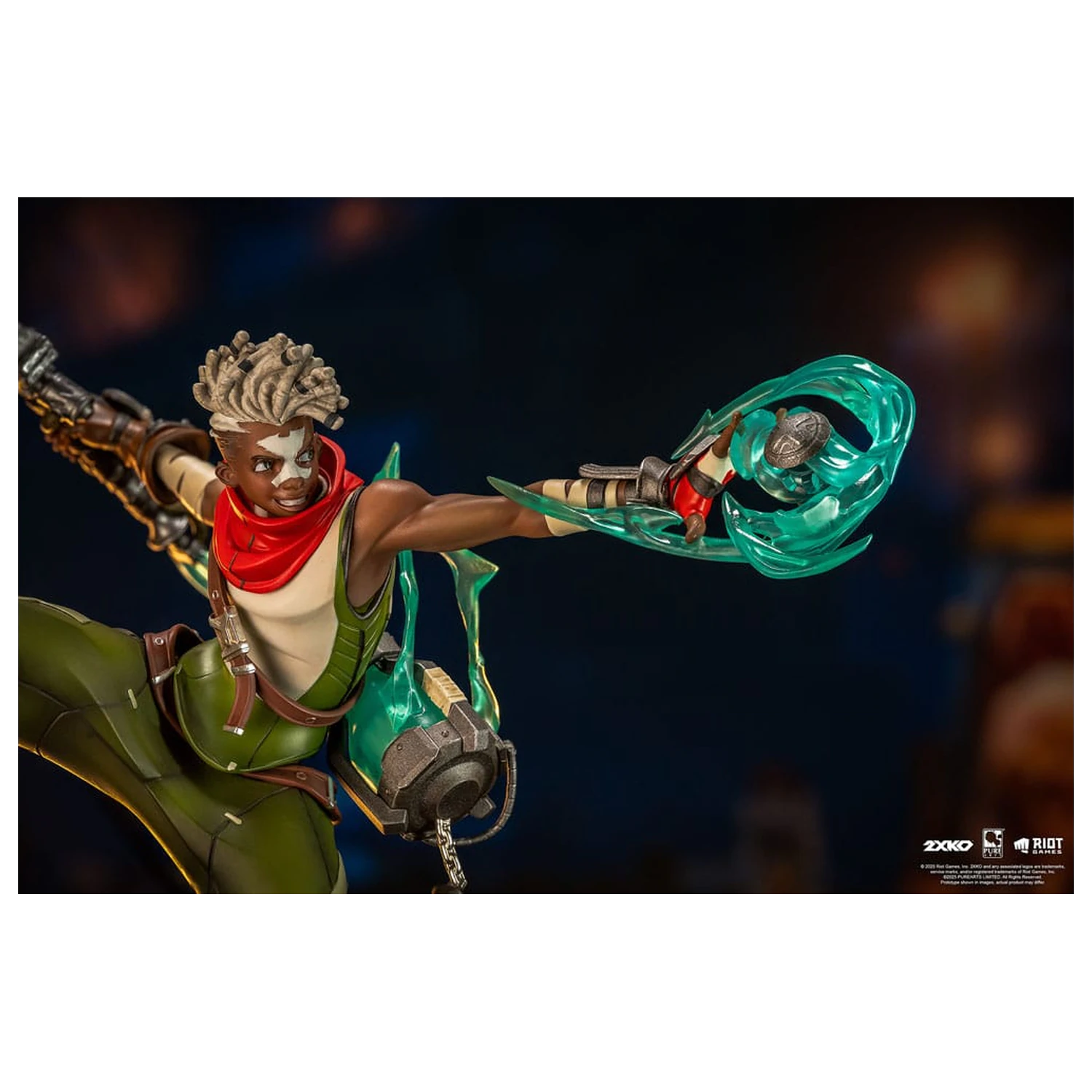 League of Legends Statue 1/10 2XKO Ekko & Ahri Diorama 30 cm    product photo