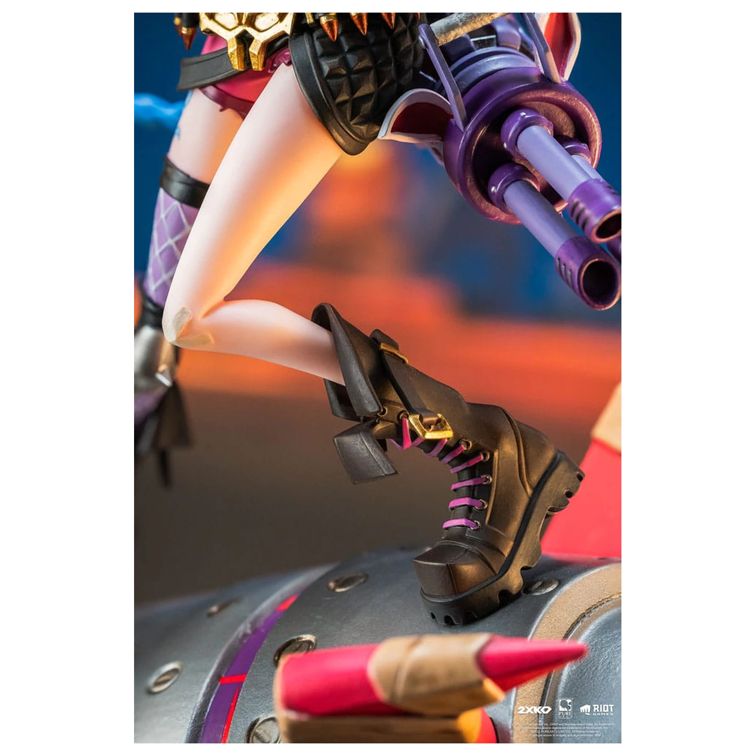 League of Legends Statue 1/10 2XKO Jinx & Warwick Diorama 37 cm  product photo