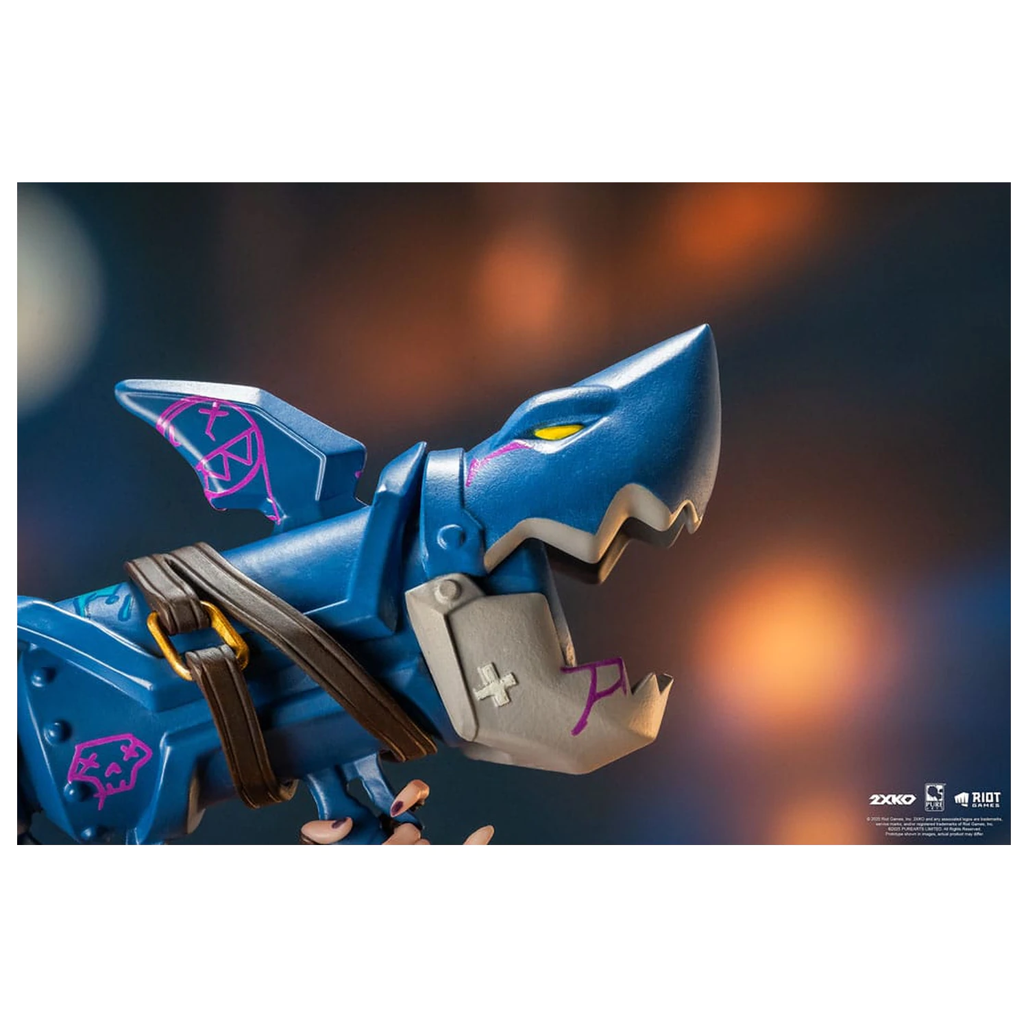 League of Legends Statue 1/10 2XKO Jinx & Warwick Diorama 37 cm  product photo
