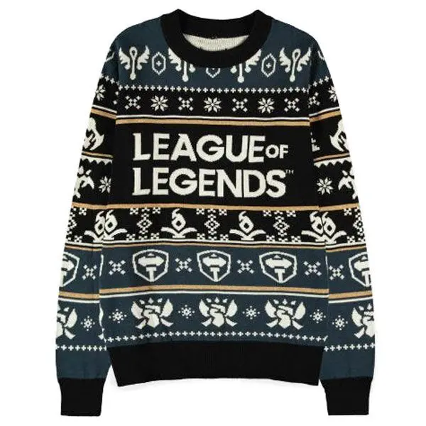 League of Legends Christmas wearable blanket hoodie product photo