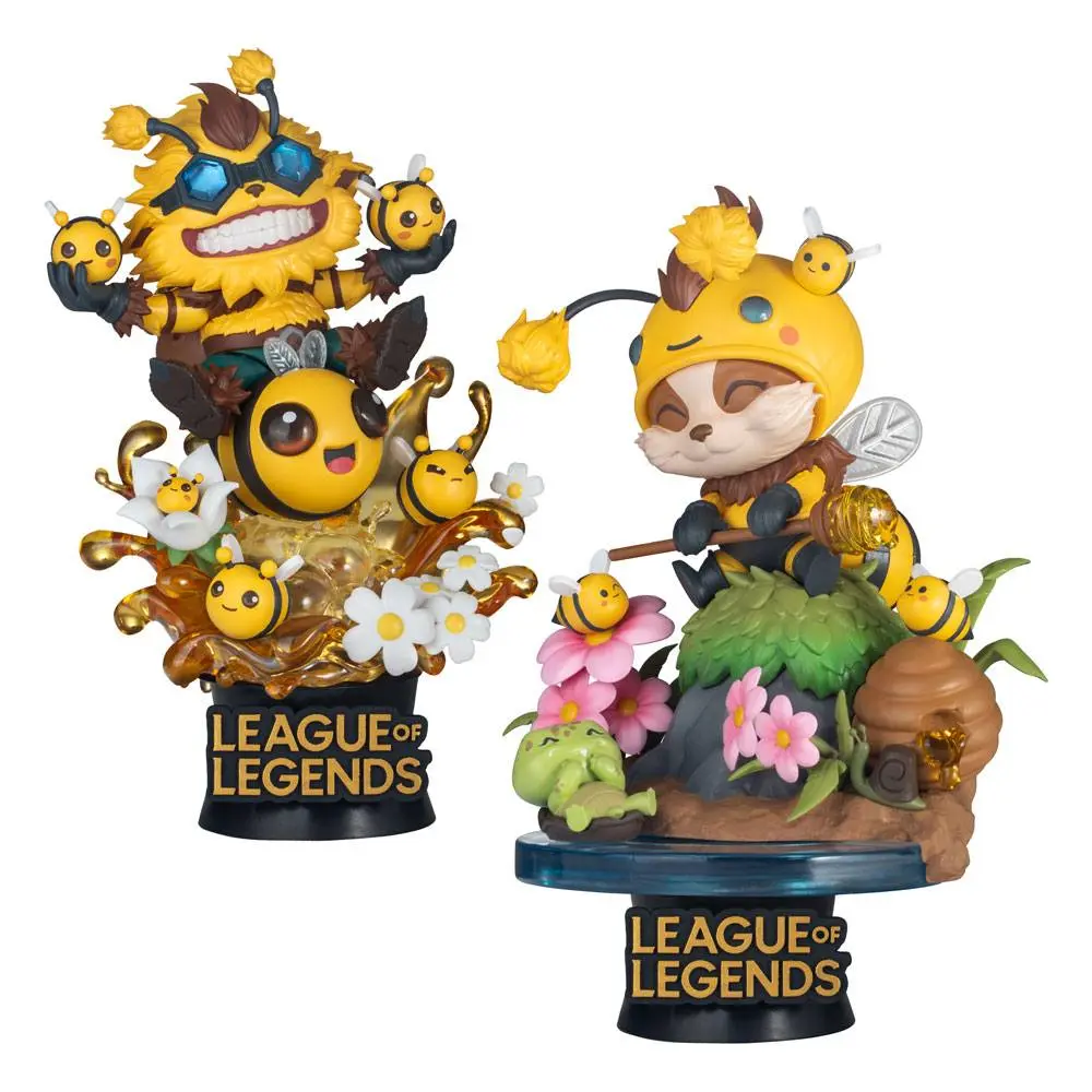 League of Legends D-Stage PVC Diorama Set Beemo & BZZZiggs 15 cm product photo