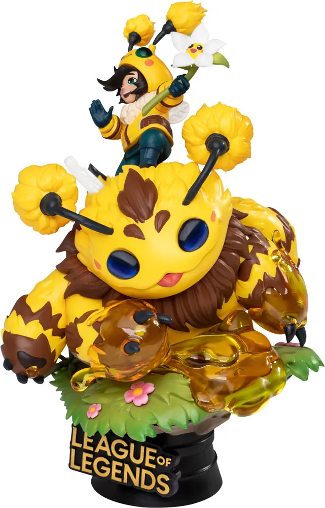 League of Legends D-Stage PVC Diorama Set Nunu &amp; Beelump &amp; Heimerstinger 16 cm product photo