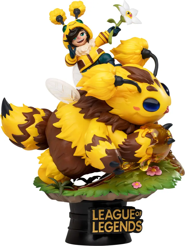 League of Legends D-Stage PVC Diorama Set Nunu &amp; Beelump &amp; Heimerstinger 16 cm product photo