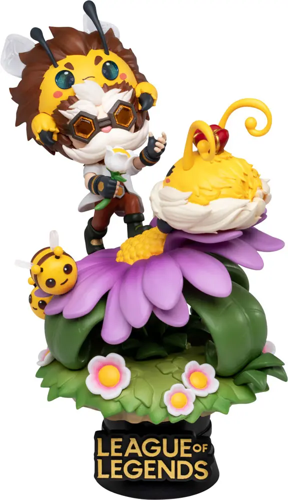 League of Legends D-Stage PVC Diorama Set Nunu &amp; Beelump &amp; Heimerstinger 16 cm product photo