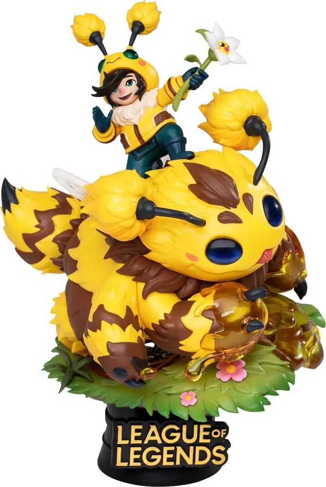 League of Legends D-Stage PVC Diorama Set Nunu &amp; Beelump &amp; Heimerstinger 16 cm product photo