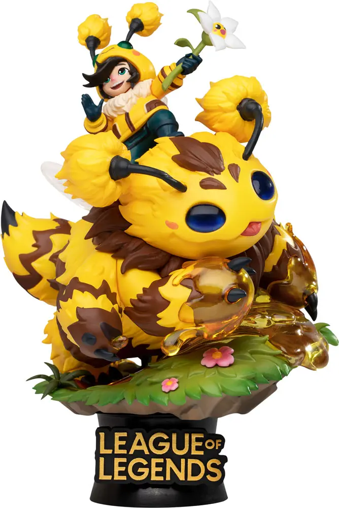 League of Legends D-Stage PVC Diorama Set Nunu &amp; Beelump &amp; Heimerstinger 16 cm product photo