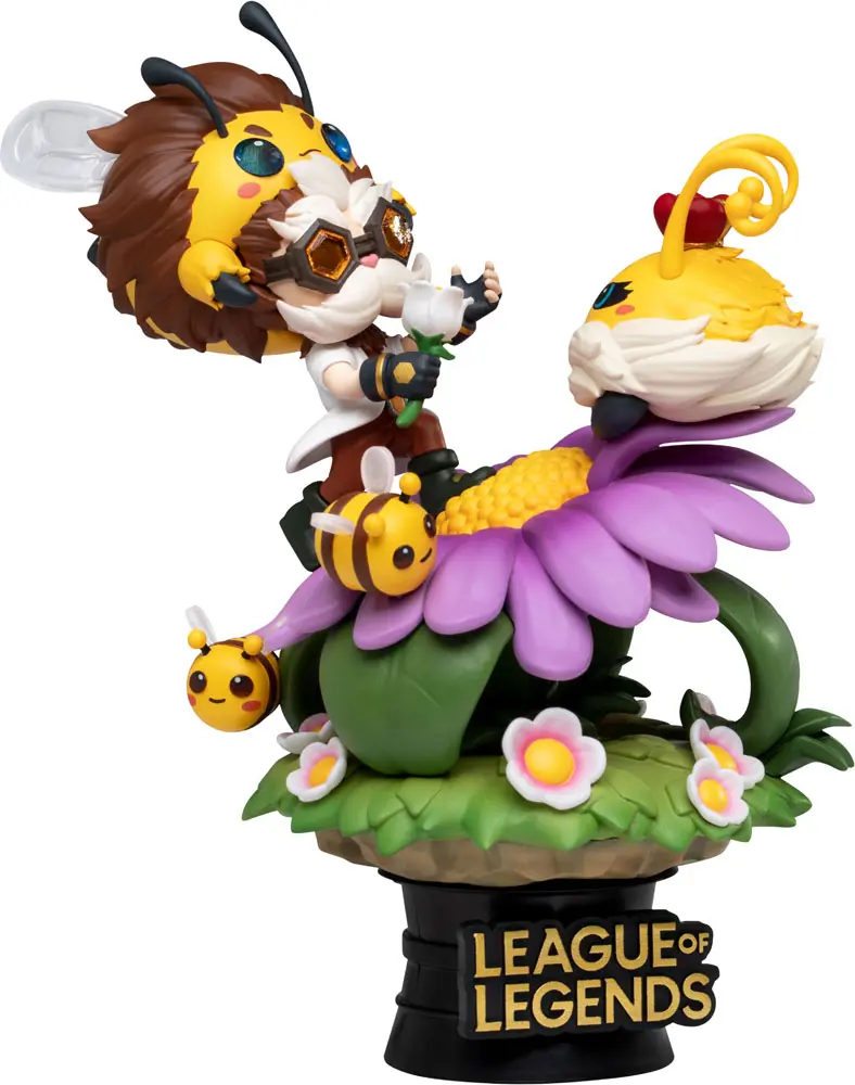 League of Legends D-Stage PVC Diorama Set Nunu &amp; Beelump &amp; Heimerstinger 16 cm product photo