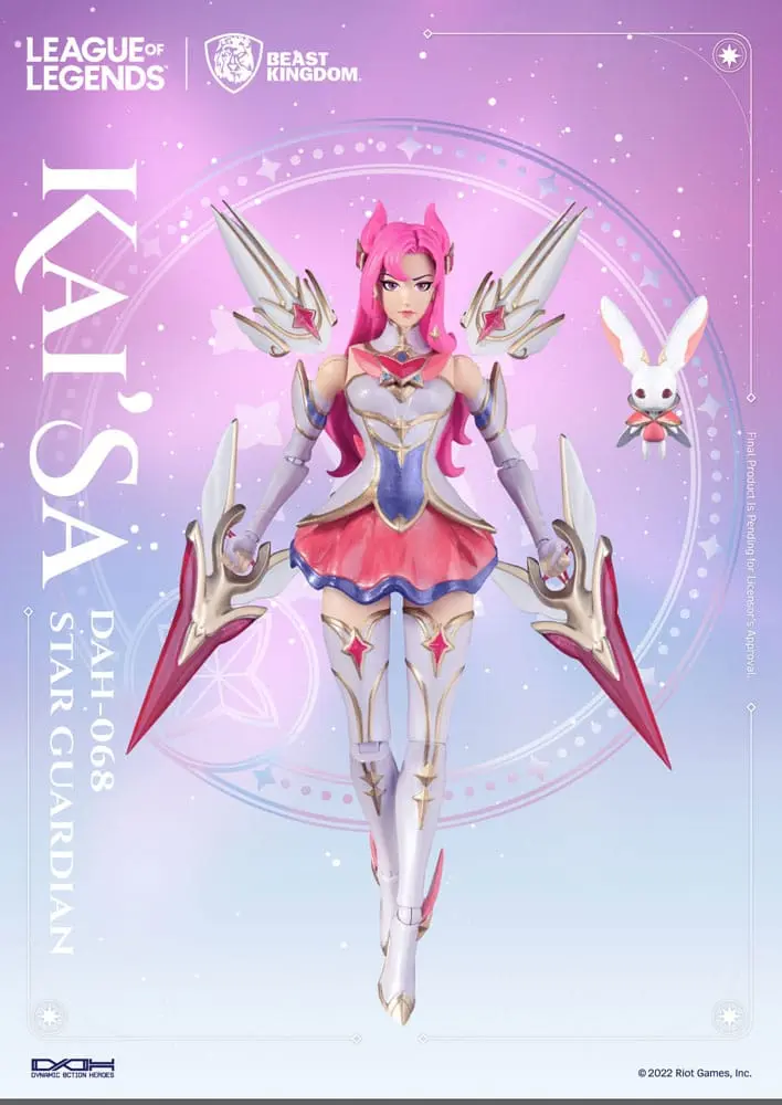 League of Legends Dynamic 8ction Heroes Action Figure 1/9 Star Guardian Kai'Sa 19 cm product photo