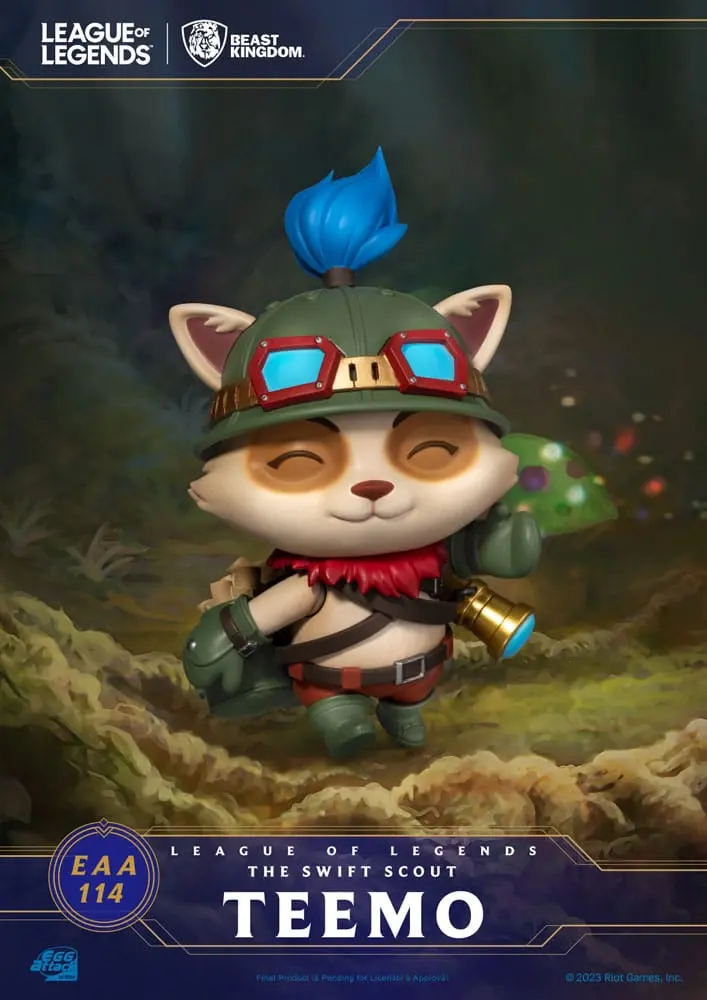 League of Legends Egg Attack Figure The Swift Scout Teemo 12 cm termékfotó