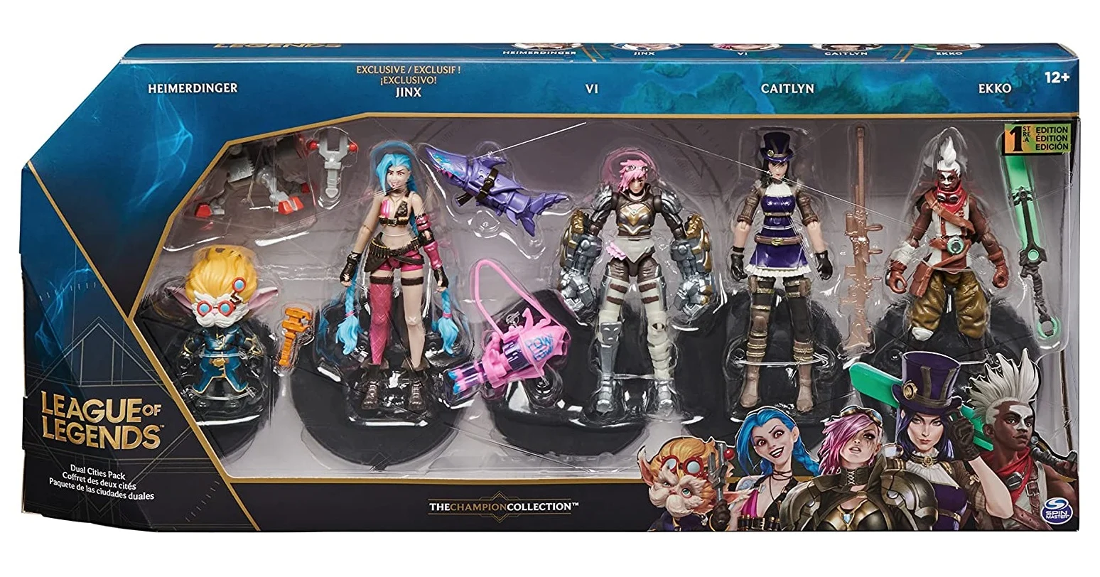 League of Legends set figures 10cm termékfotó