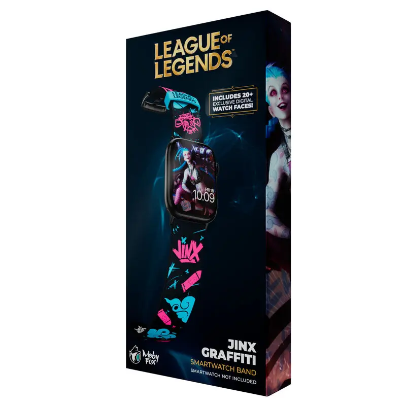 League of Legends Smartwatch-Wristband Jinx Graffiti product photo