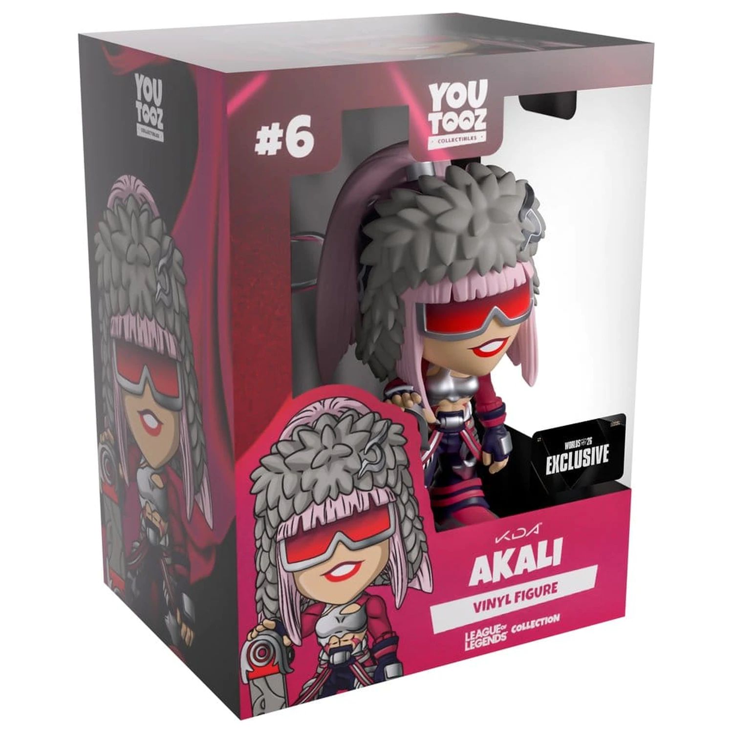 League of Legends K/DA Vinyl Figure Akali 12 cm product photo