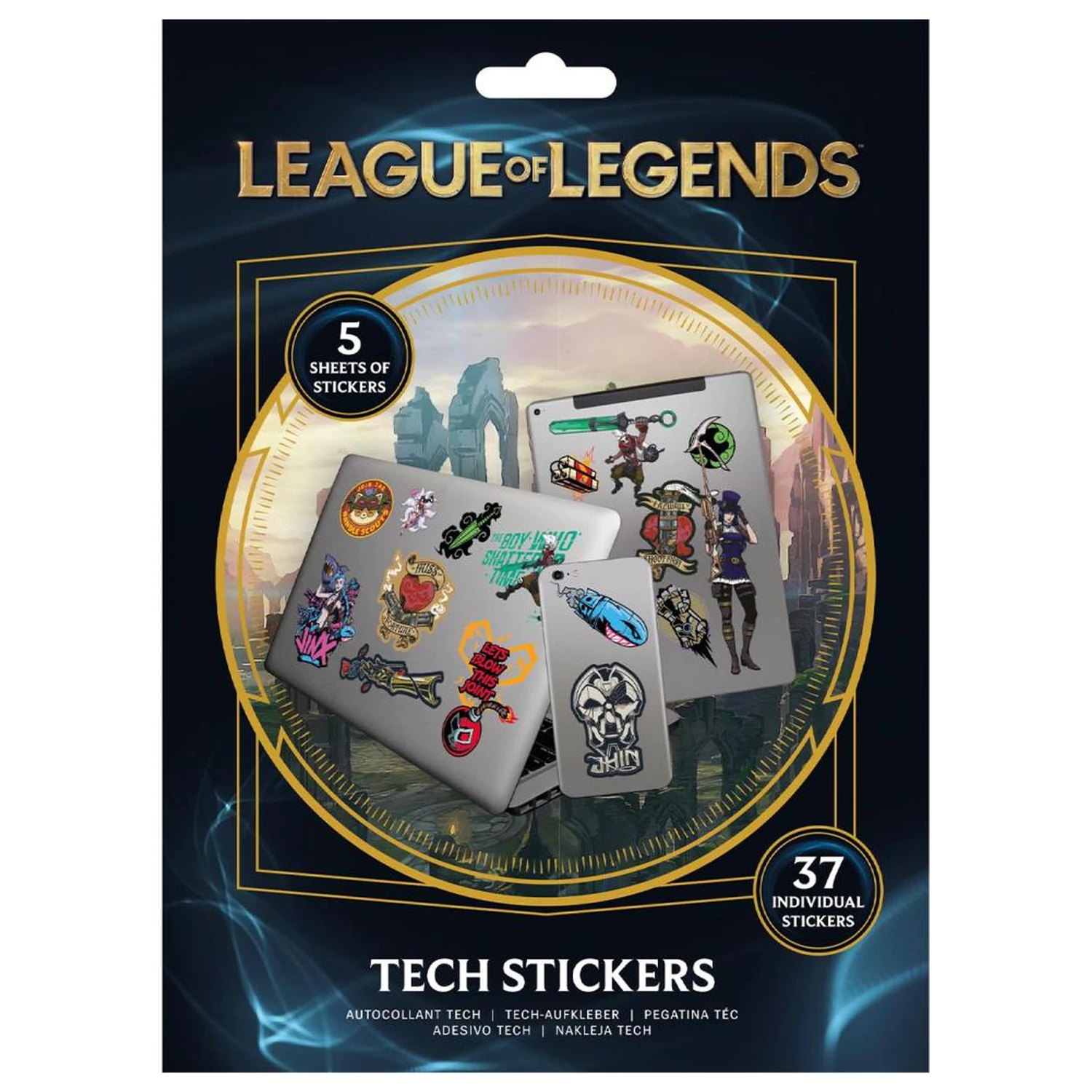 League of Legends Tech Stickers Pack product photo