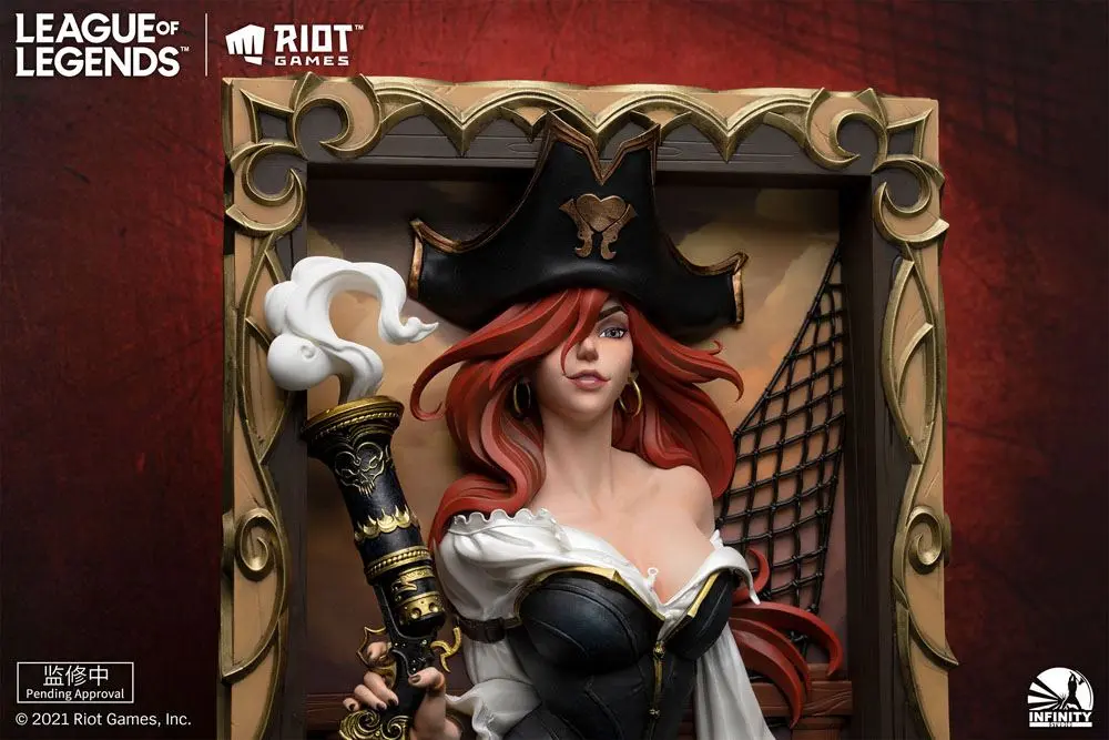 League of Legends PVC 3D Photo Frame The Bounty Hunter-Miss Fortune termékfotó