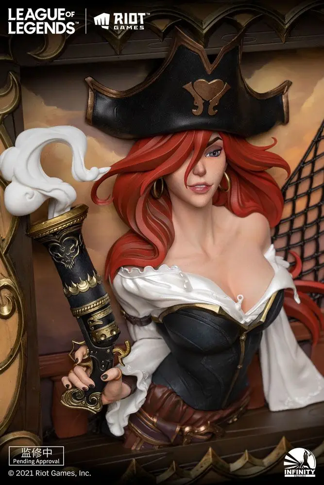 League of Legends PVC 3D Photo Frame The Bounty Hunter-Miss Fortune termékfotó