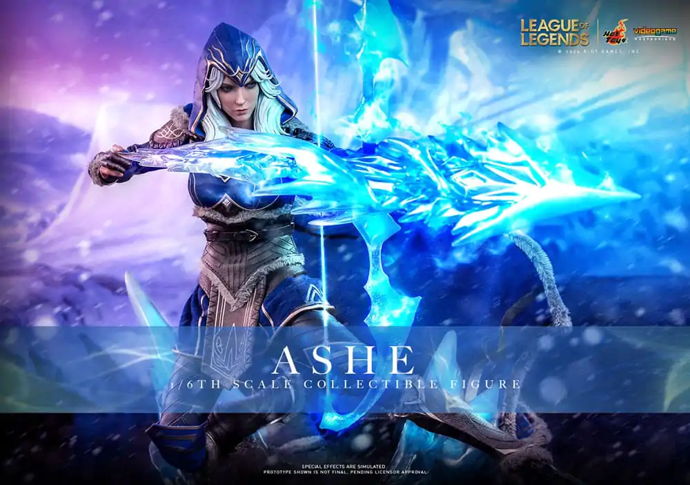 League of Legends Video Game Masterpiece Action Figure 1/6 Ashe 28 cm product photo