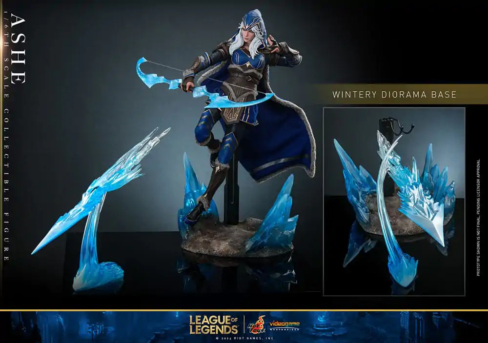 League of Legends Video Game Masterpiece Action Figure 1/6 Ashe 28 cm product photo