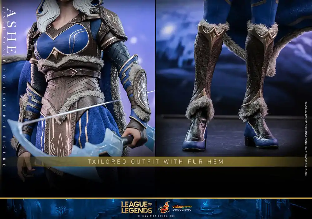 League of Legends Video Game Masterpiece Action Figure 1/6 Ashe 28 cm termékfotó