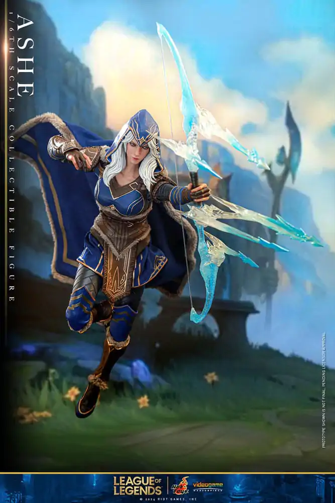 League of Legends Video Game Masterpiece Action Figure 1/6 Ashe 28 cm product photo