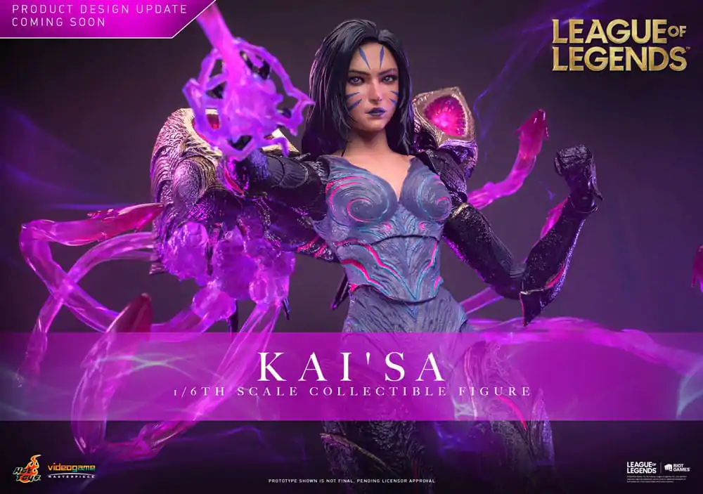 League of Legends Video Game Masterpiece Action Figure 1/6 Kai'Sa 29 cm termékfotó