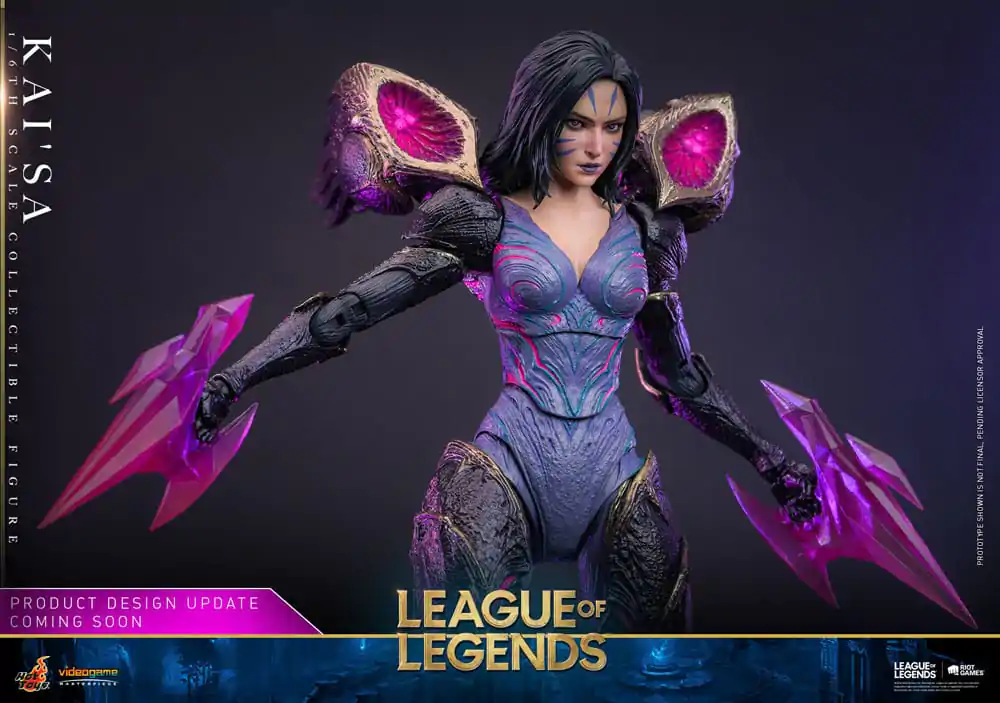 League of Legends Video Game Masterpiece Action Figure 1/6 Kai'Sa 29 cm termékfotó