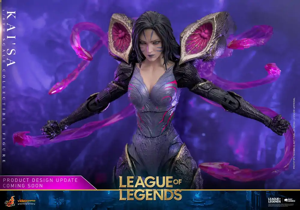 League of Legends Video Game Masterpiece Action Figure 1/6 Kai'Sa 29 cm termékfotó