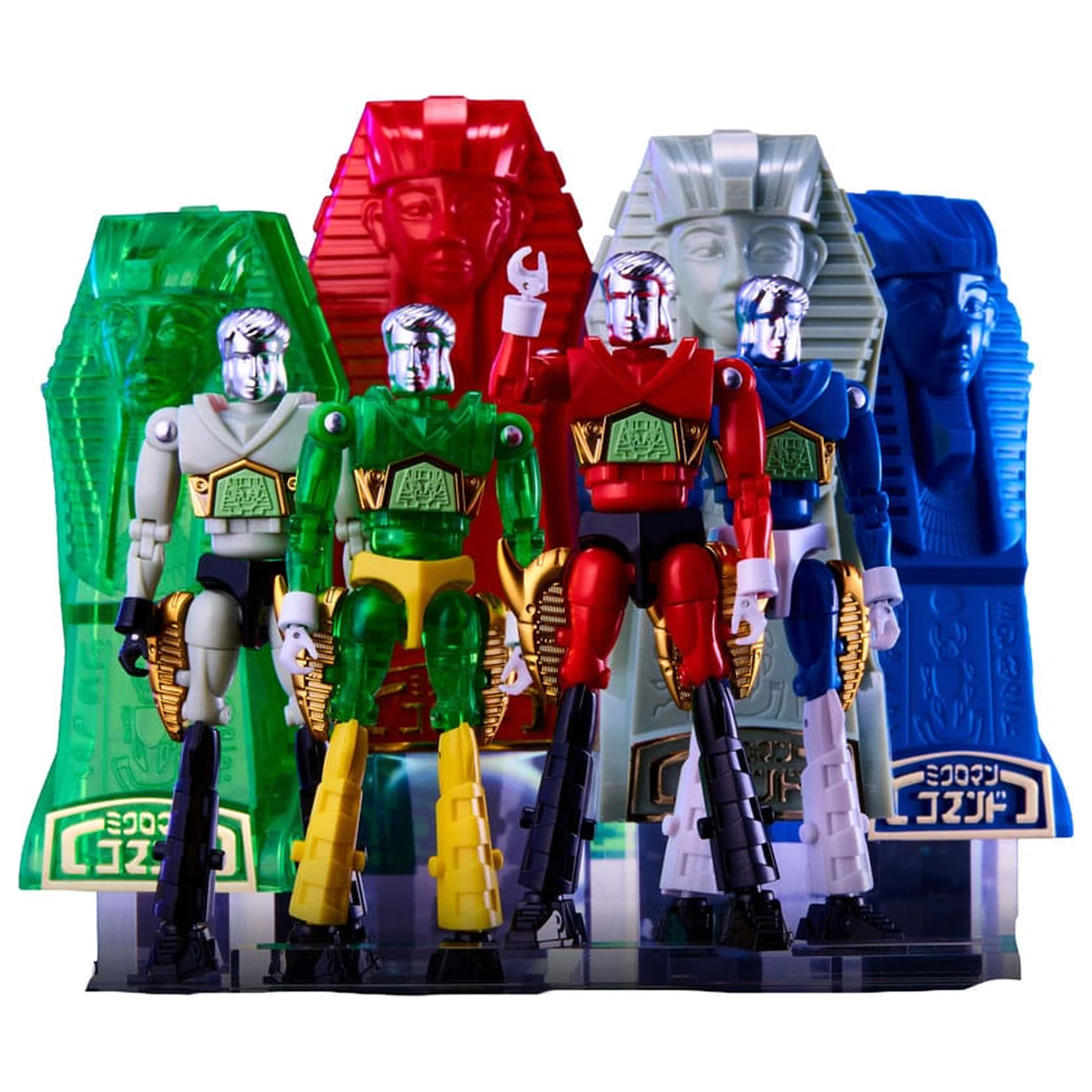 Legacysoul Action Figure Microman Command No. 2 4er Set product photo