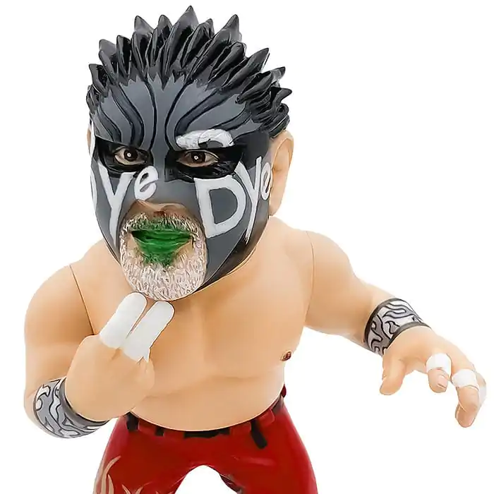 Legend Masters 16d Figure Collection Vinyl Figure Collection 033: Great Muta ByeBye Retirement Ver. (Black) 13 cm product photo