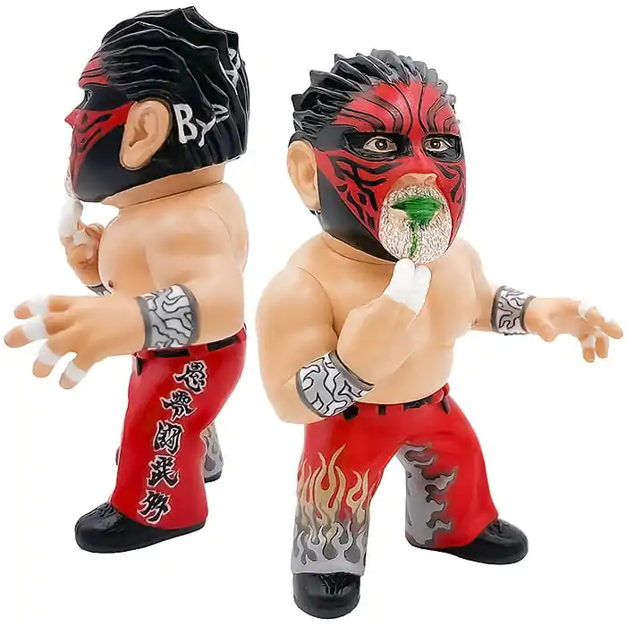 Legend Masters 16d Figure Collection Vinyl Figure Collection 033: Great Muta ByeBye Retirement Ver. (Red) 13 cm product photo