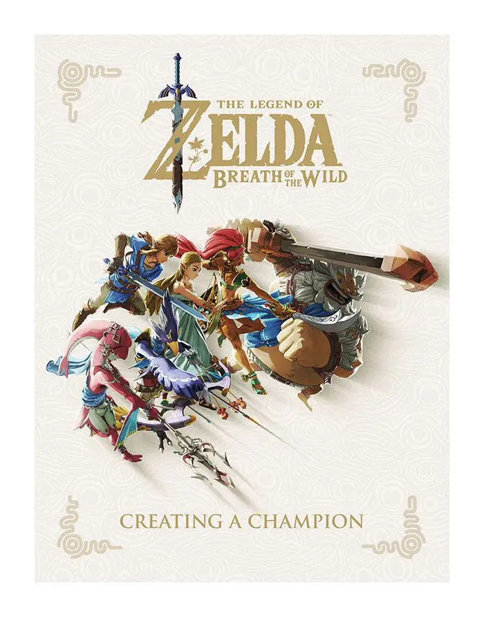 Legend of Zelda Breath of the Wild Art Book Creating A Champion product photo