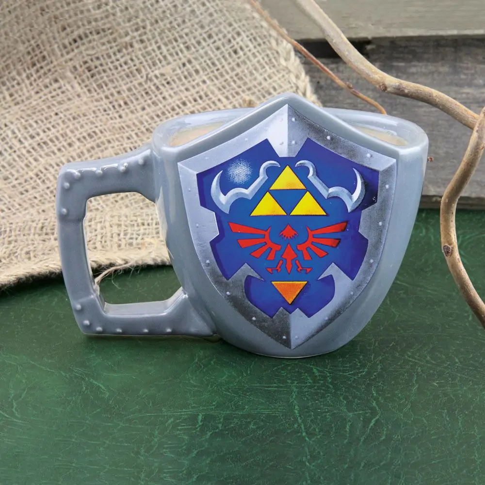 Legend of Zelda Mug Hylian Shield 11 cm product photo