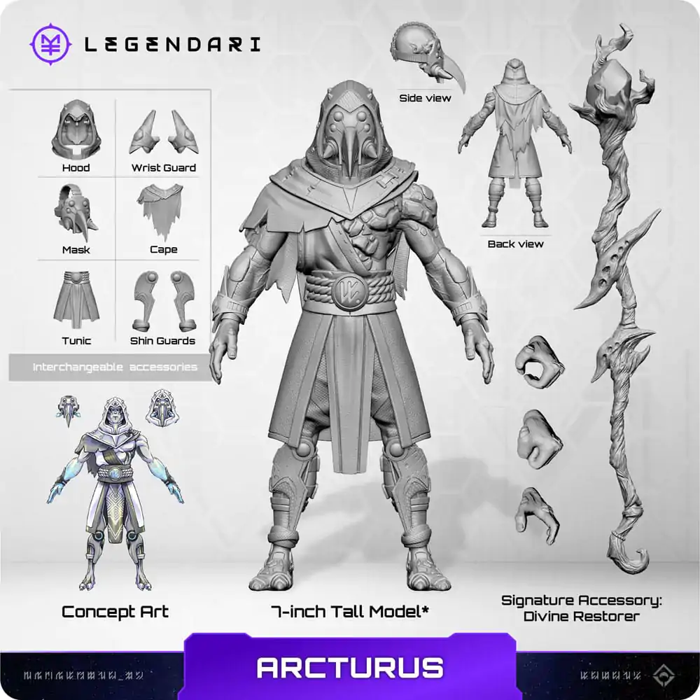 Legendari Action Figure 1/10 Arcturus 18 cm termékfotó