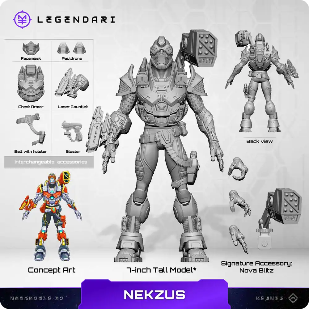 Legendari Action Figure 1/10 Nekzus 18 cm product photo