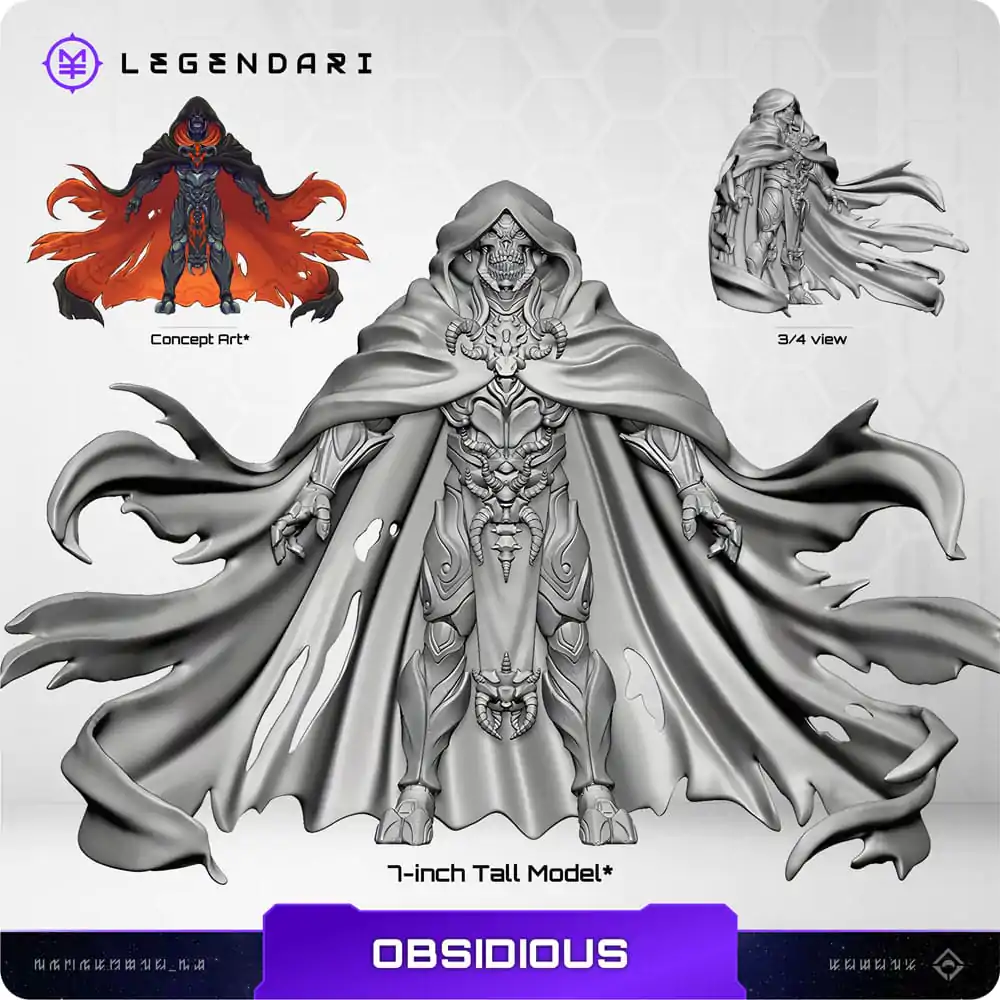 Legendari Action Figure 1/10 Obsidious 18 cm product photo