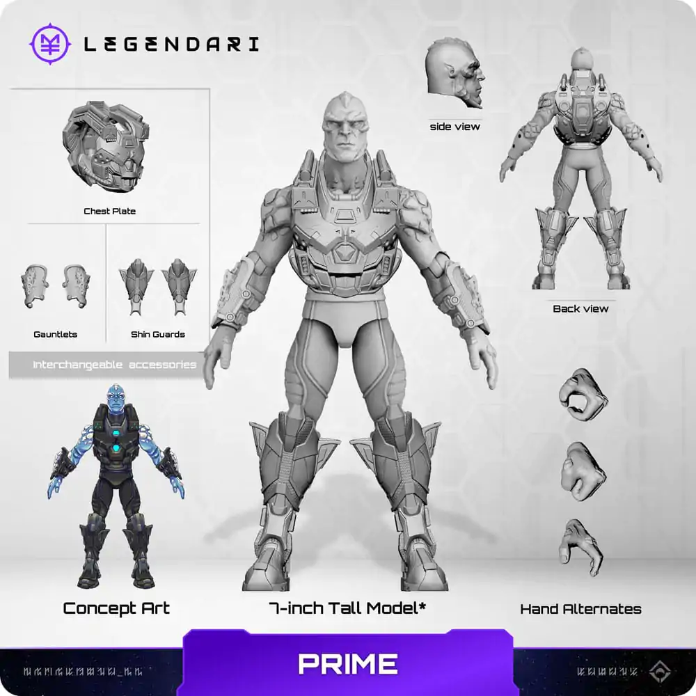 Legendari Action Figure 1/10 Prime 18 cm product photo