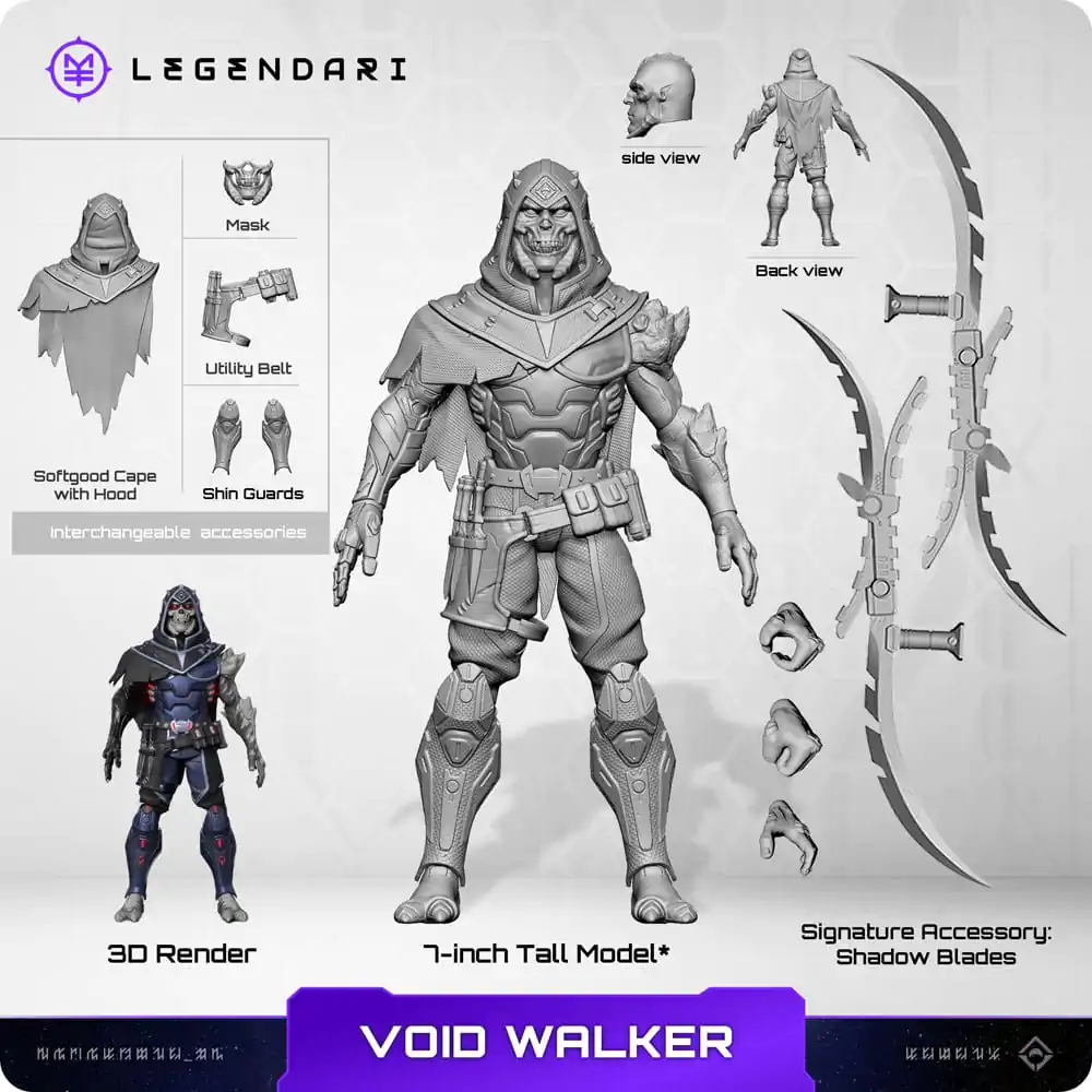 Legendari Action Figure 1/10 Voidwalker 18 cm product photo