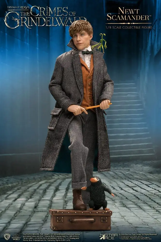 Fantastic Beasts 2 Real Master Series Action Figure 1/8 Newt Scamander 23 cm product photo