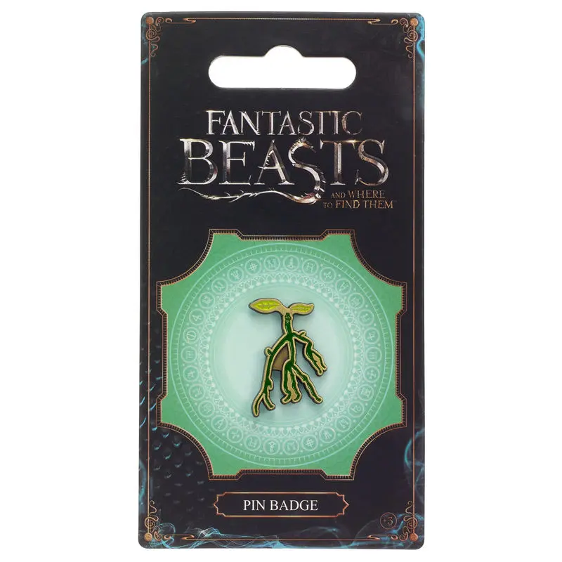 Fantastic Beasts Bowtruckle pin badge product photo
