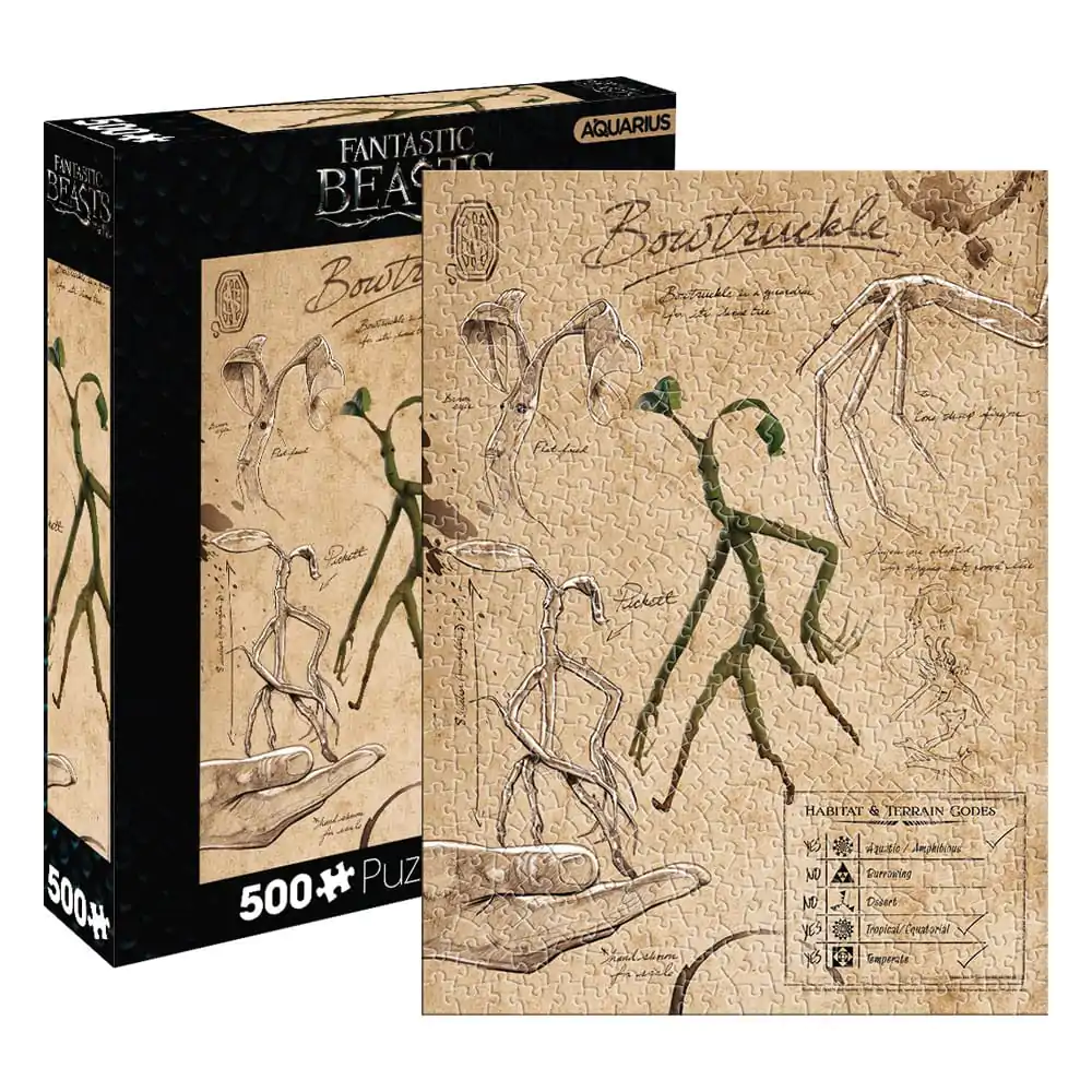 Fantastic Beasts - Bowtruckle Jigsaw Puzzle (500 Piece) product photo