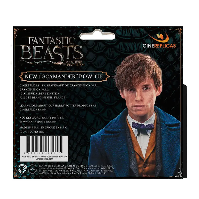 Fantastic Beasts Newt Scamander bow tie product photo