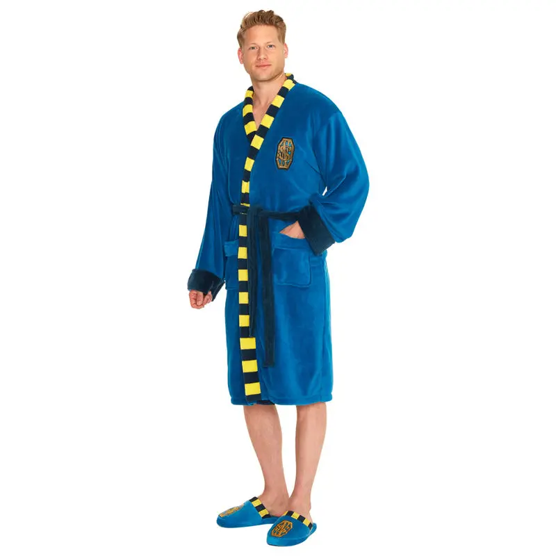 Fantastic Beasts Newt Scamander mens fleece bathrobe product photo