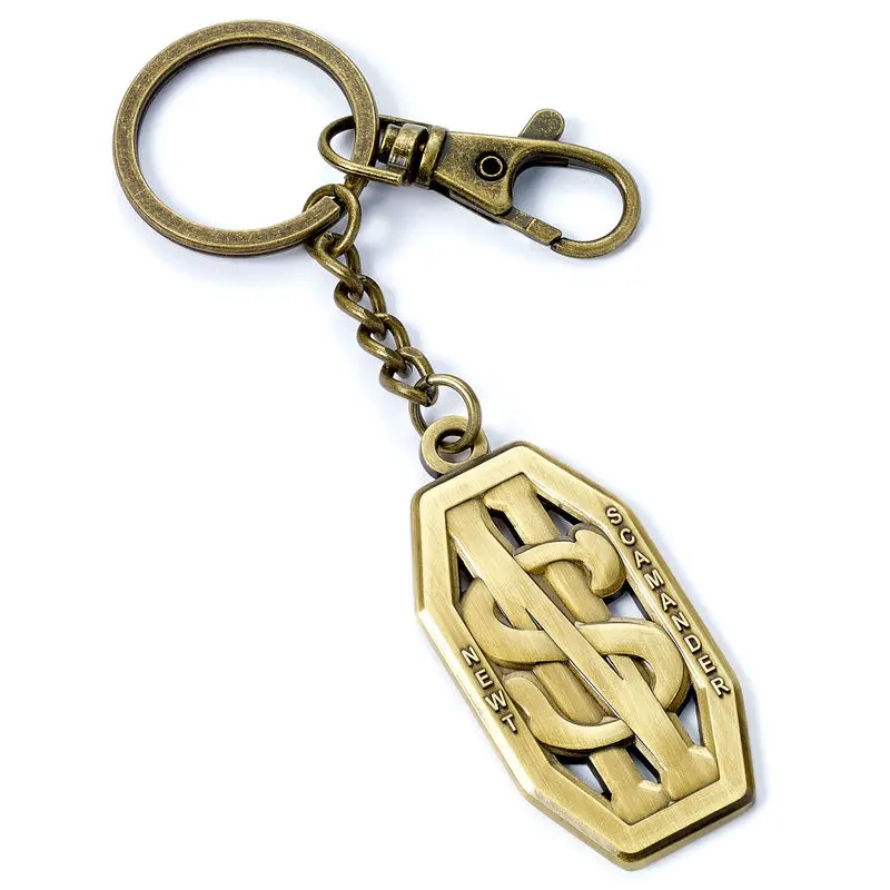 Fantastic Beasts Newt Scamander Logo keyring product photo