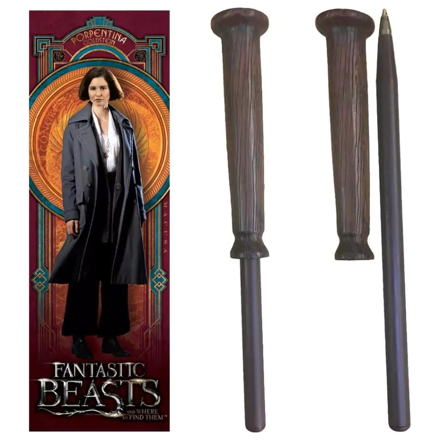Fantastic Beasts Pen + Bookmark Porpentina Goldstein product photo