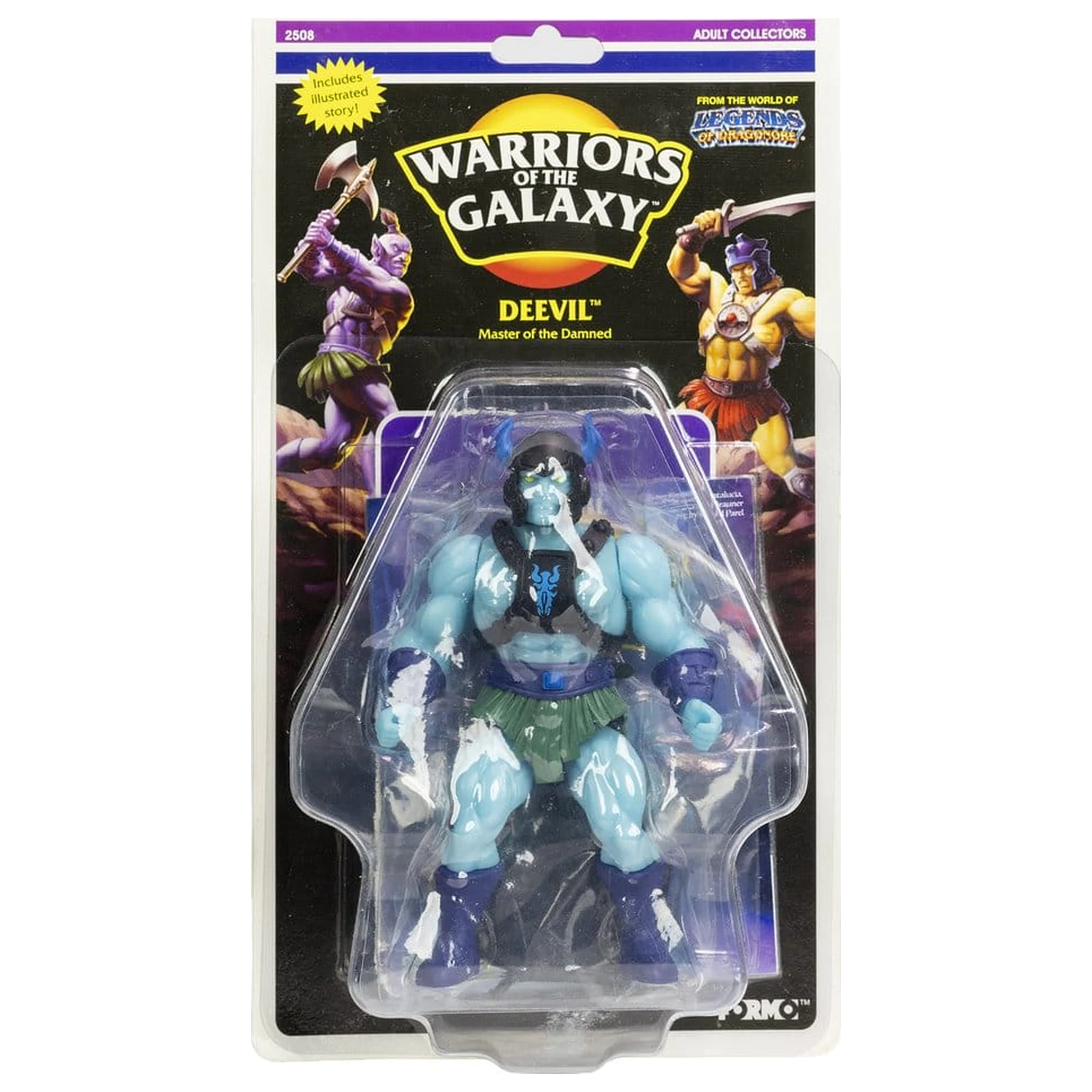 Legends of Dragonore: Warriors of the Galaxy Wave 3 Action Figure Deevil (Glow in the Dark) 14 cm product photo