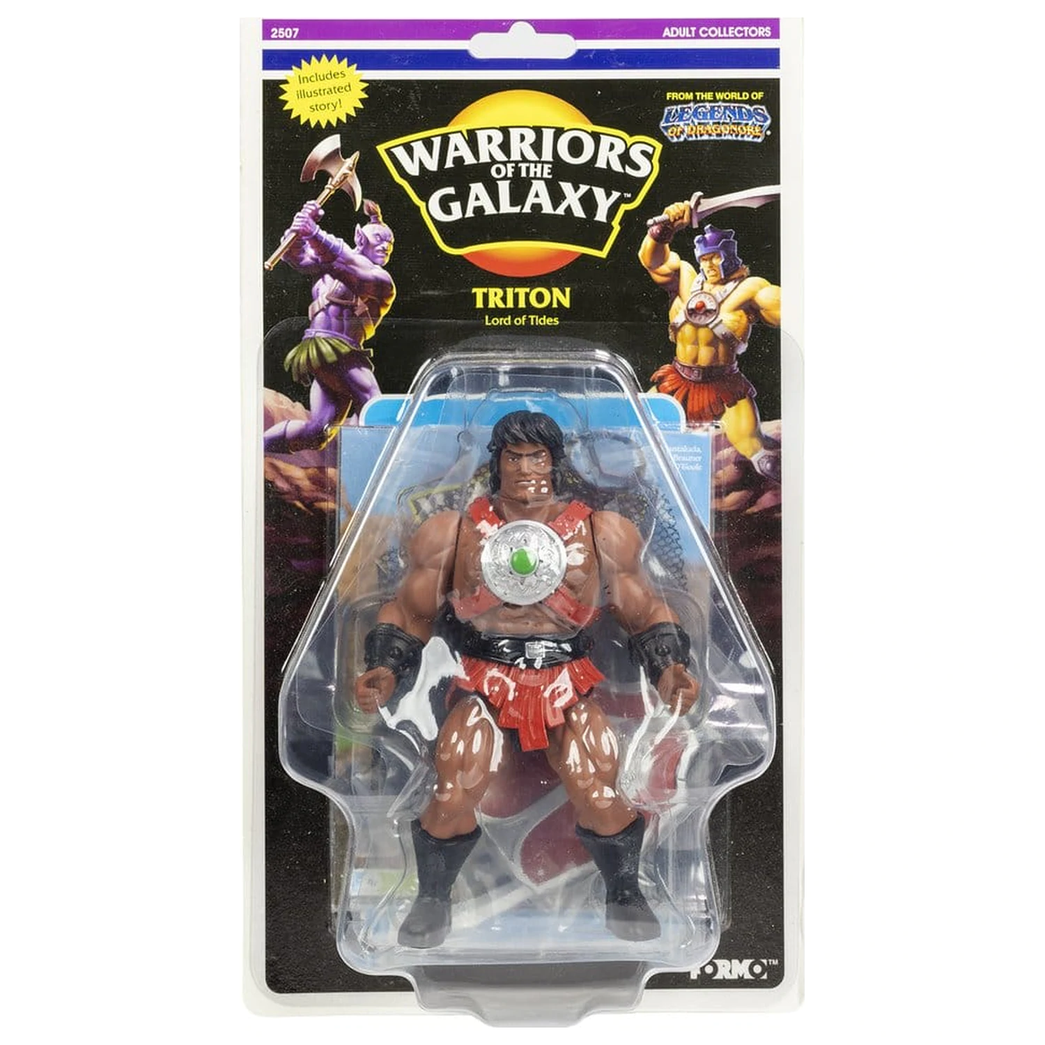 Legends of Dragonore: Warriors of the Galaxy Wave 3 Action Figure Triton 14 cm product photo