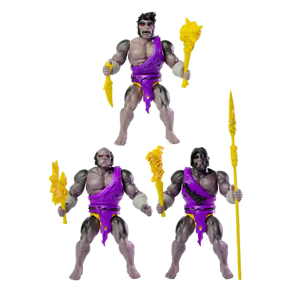 Legends of Dragonore Wave 2: Dragon Hunt Action Figure 3-Pack Brukteror Cave Men 14 cm product photo