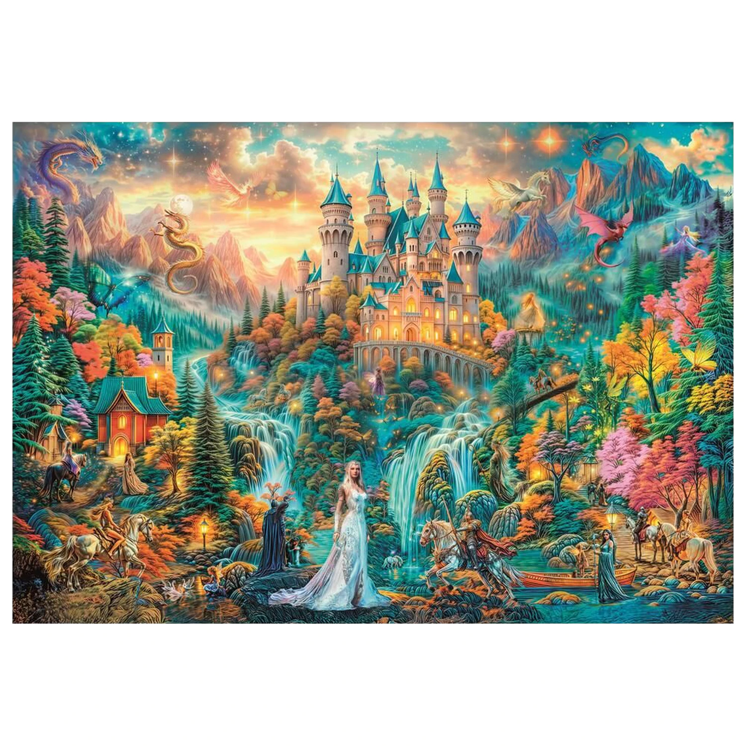 Legends Of The Hidden Realm puzzle 2000pcs product photo