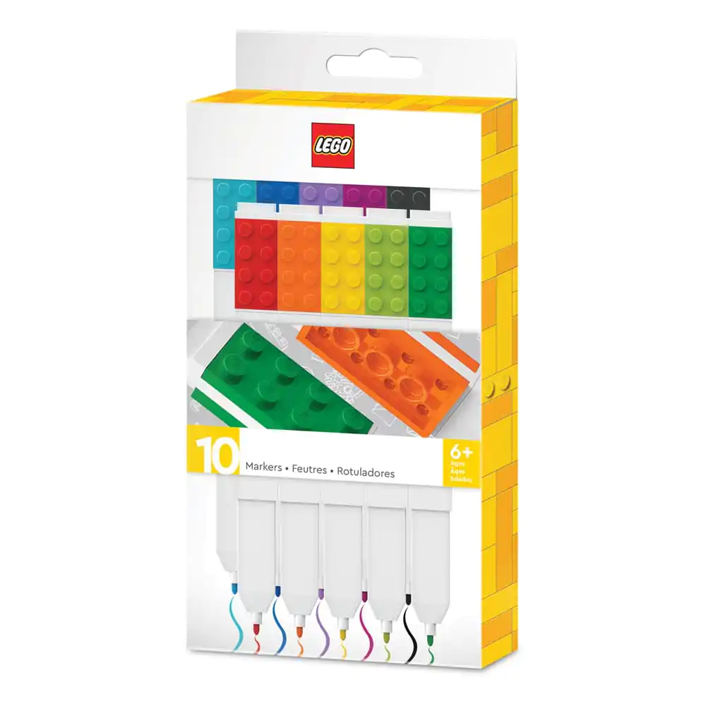 LEGO Felt Tip Pens Set 10-Pieces product photo